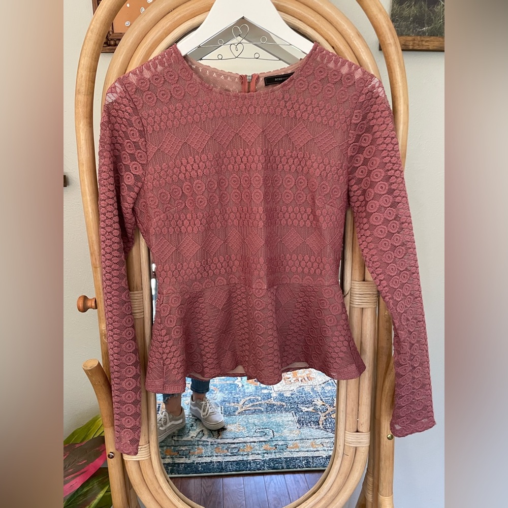 BCBG Maxazria Lace Shirt